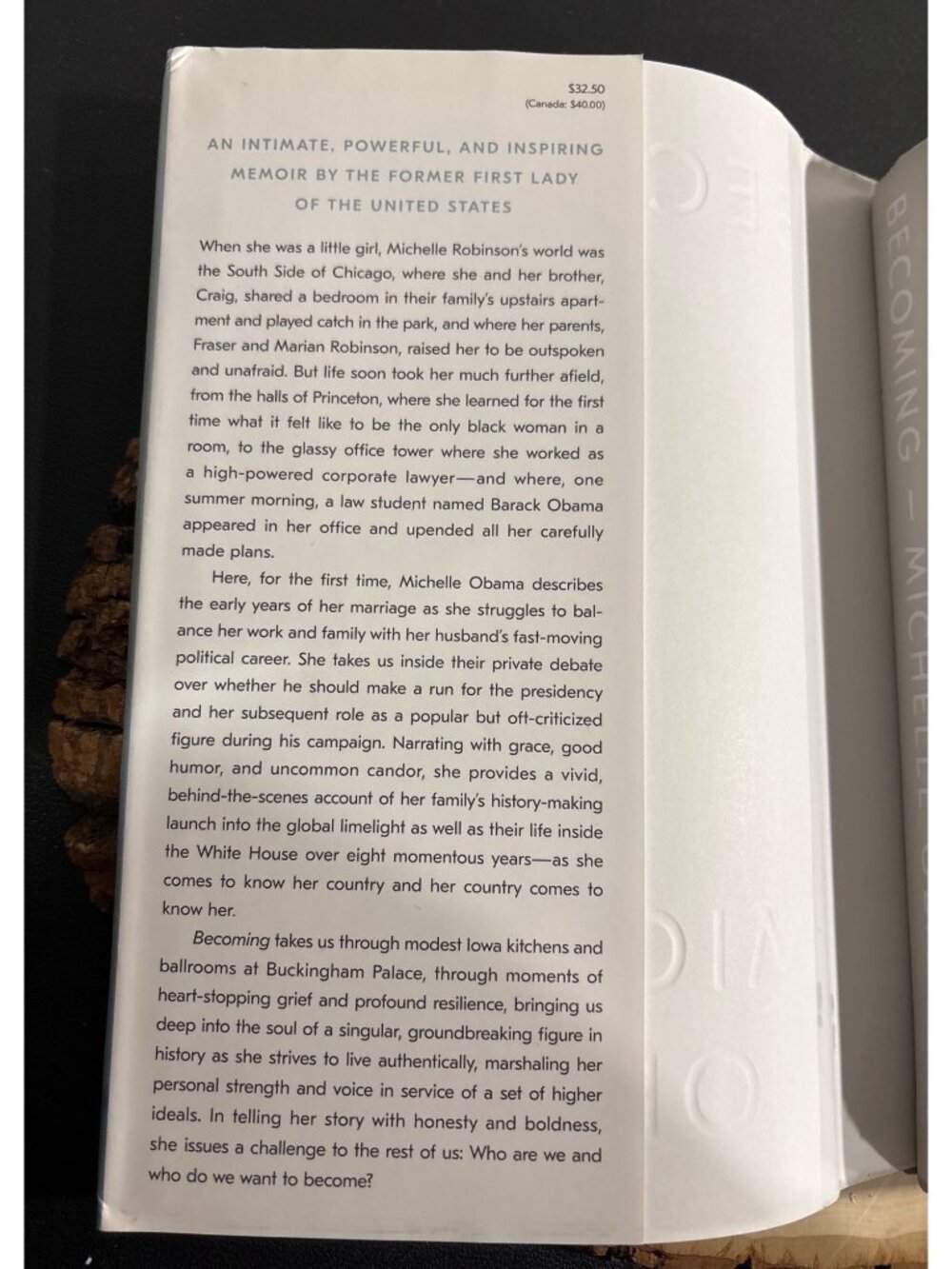 Becoming Michelle Obama Hardcover Memoir Oprah’s Book Club Autobiography - Picture 6 of 14